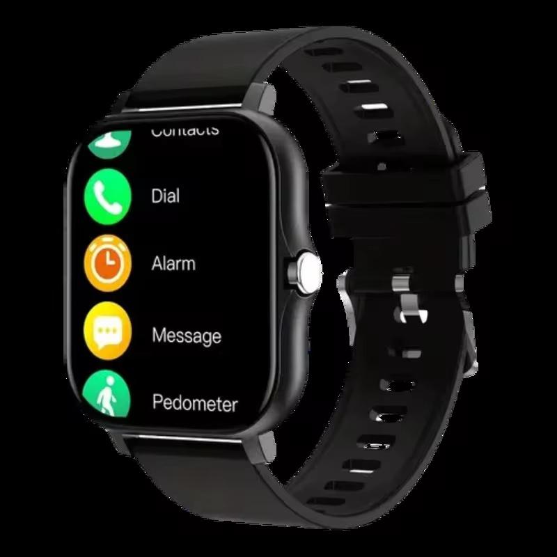 Новые умные часы для мужчин и женщин, полностью сенсорный экран, спортивные фитнес-часы, BT-вызов, цифровые смарт-часы, наручные часы