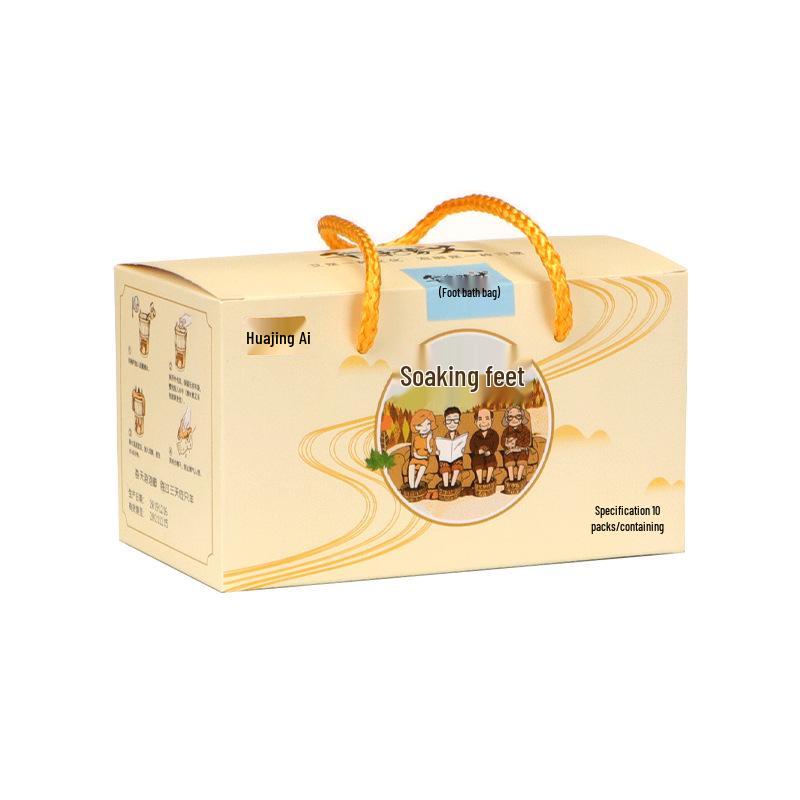 Травяная ванночка для ног с полынью и сычуаньским перцем - Порошок для изгнания холода и улучшения сна