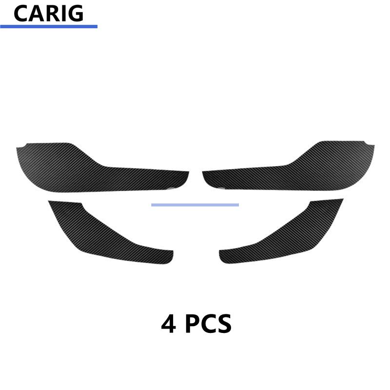 For FORD FOCUS 19-22 Door Anti-kick Sticker Modified Carbon Fiber Interior Car Film Accessories Modification