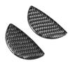 2pcs Carbon Fiber Car Interior Door Handle Cover Sticker Trim Fit For Mini Cooper R55 R56 R60