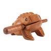Wooden Wooden Lucky Frog Yeliow Solid Wood Carved Frog  Personal Collection