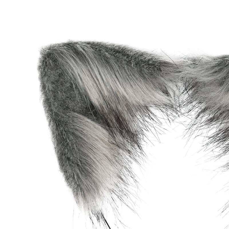 Повязка на голову с имитацией лисьего хвоста, плюшевые регулируемые уши, вечерние костюмы на Хэллоуин, платье для танцевальной вечеринки