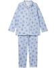 EP5075 SX Winter Cotton Fits Up To Size Long Long Pants Wing/Wacoal Women's Pajamas, 100% (Skin Side), Warm, 3L, Sleeves,