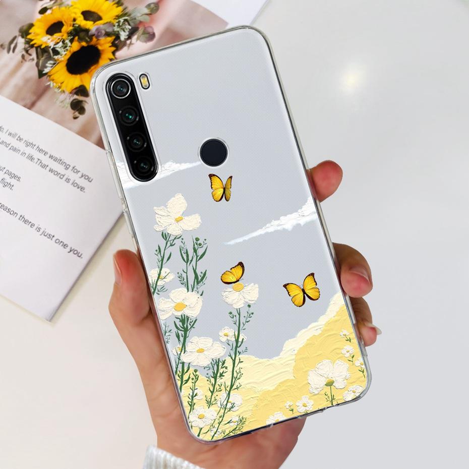 Для Xiaomi Redmi Note 8 8T Чехлы для телефона Модный Расписной Мягкий Силиконовый Задний Чехол Для Redmi Note 8 Pro Funda Note8 T 8Pro Бампер