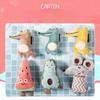 Cartoon Bite Resistant Plush Toy Cats Dogs Cotton Filled Doll Pet Partner Funny Pet Toys