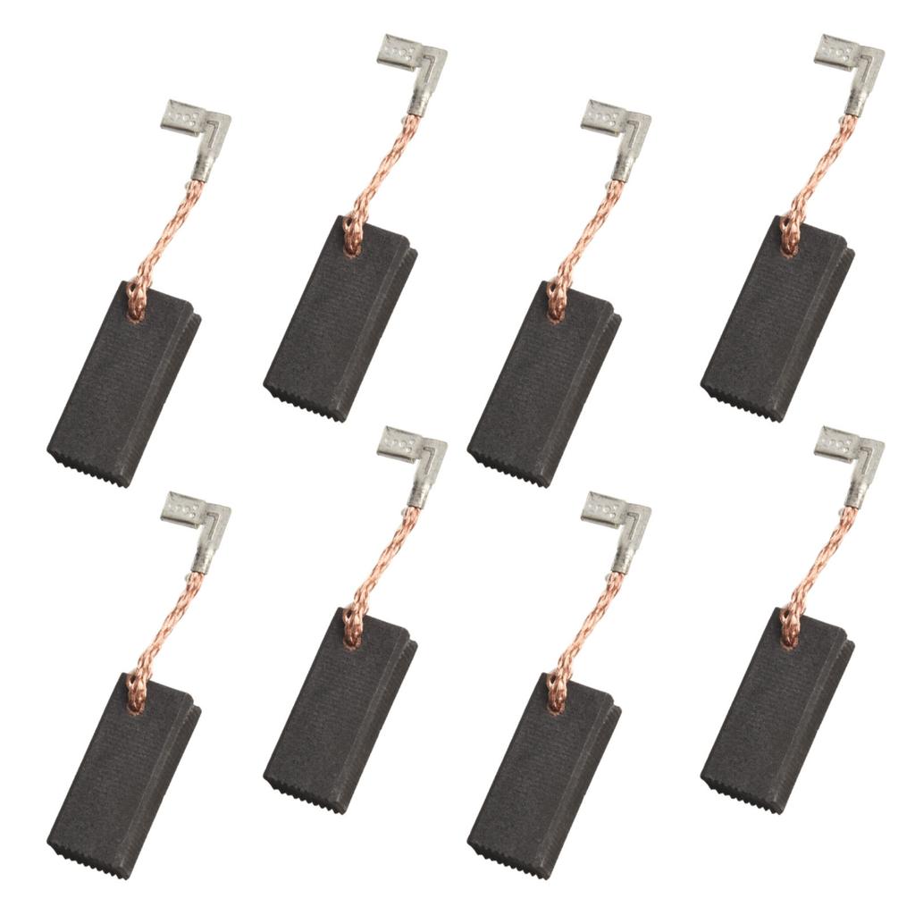 DIY Maintenance CB350 Brushes 6.5x11x25mm 8 Pieces Set Brush Size 6.5x11x25mm Carbon Material Compatible With 3210FC For 3210FC