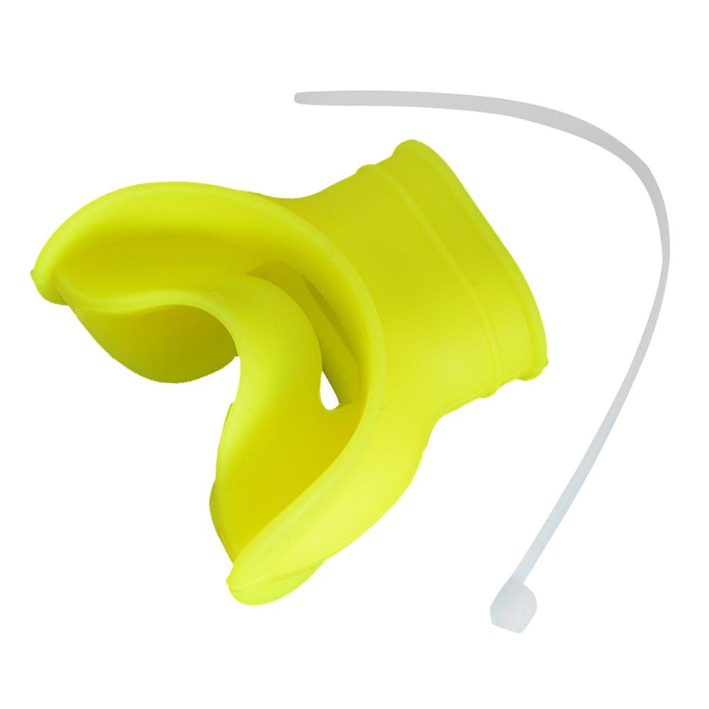 Silicone Scuba Diving Snorkel Regulator Mouthpiece Cover Octopus Holder Retainer Tongue Diving Mouthpiece Scuba Accessories