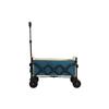 Многофункциональная уличная тележка, идеально подходящая для покупок, кемпинга, спорта и садоводства, с большой вместимостью - Синяя