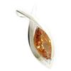 [B0419] - Citrine 'Fish Design' Silver Pendant