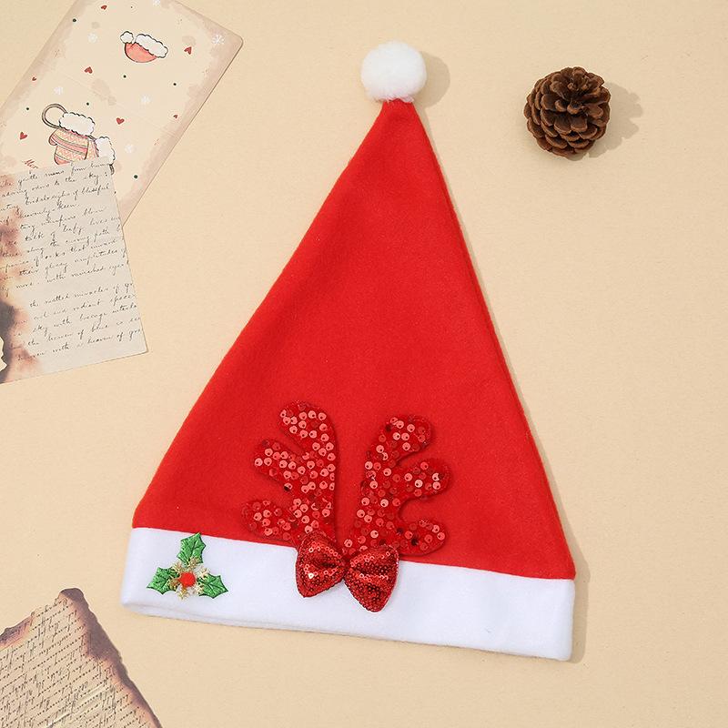 Cross-border Christmas hat wholesale Santa hat Christmas elk snowman decoration multi-style hat