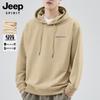 JEEP SPIRIT Men's Hooded Casual Printed Long-Sleeve Sweatshirt