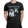 Футболки Smiths для мужчин, хлопковые футболки с принтом «юмор» и круглым вырезом, футболка с коротким рукавом, одежда больших размеров