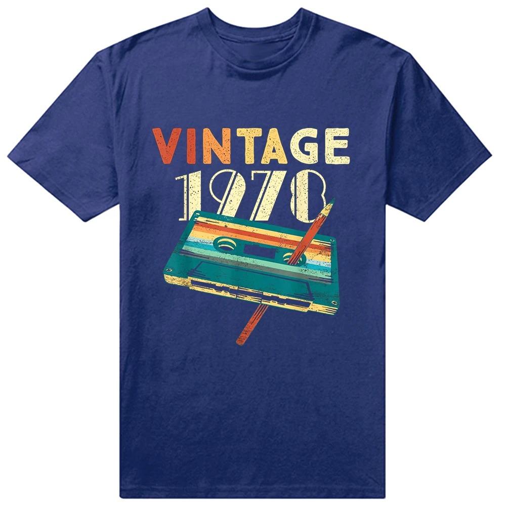 Original Vintage 1978 Retro Est 1978 Edition T Shirts Summer Graphic Cotton Streetwear Short Sleeve Birthday Gifts T-shirt