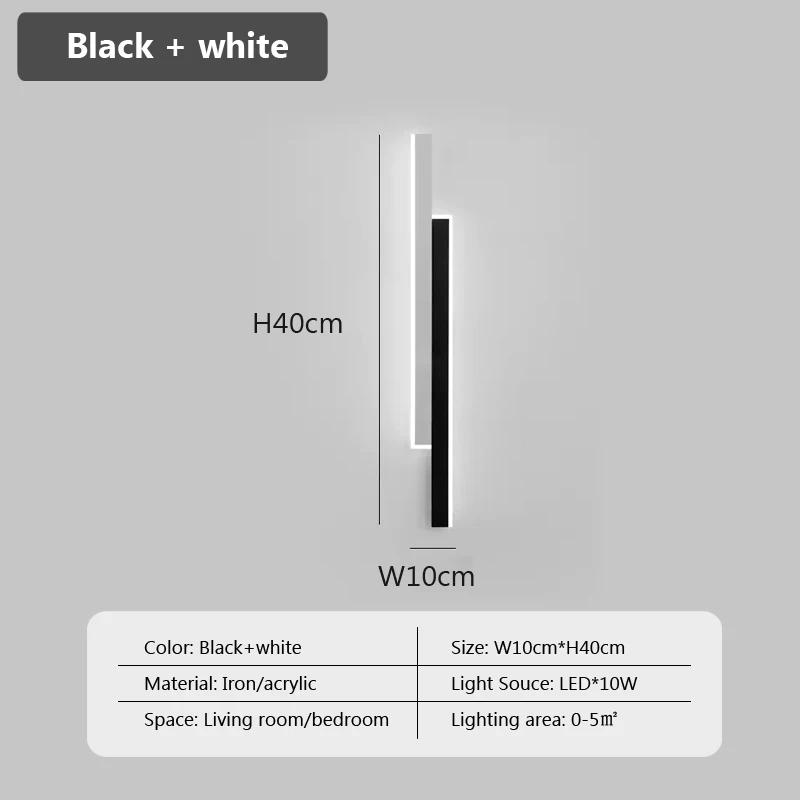 Modern LED Wall Lamps for Living Dining Room Bedroom Bedside Stairs Hotel Entry Aisle Sofa Background Home Decorate Wall Sconce