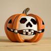 Realistic Halloween Pumpkin Figurine Resin Mini Halloween Ornaments  Thanksgiving