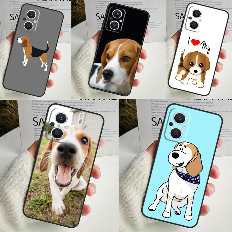Beagle Dog Case For OPPO Reno 8 7 6 5 4 Lite 8T 5Z 4Z 10 11F OPPO Find X5 X6 Pro X2 Neo X3 Lite Cover