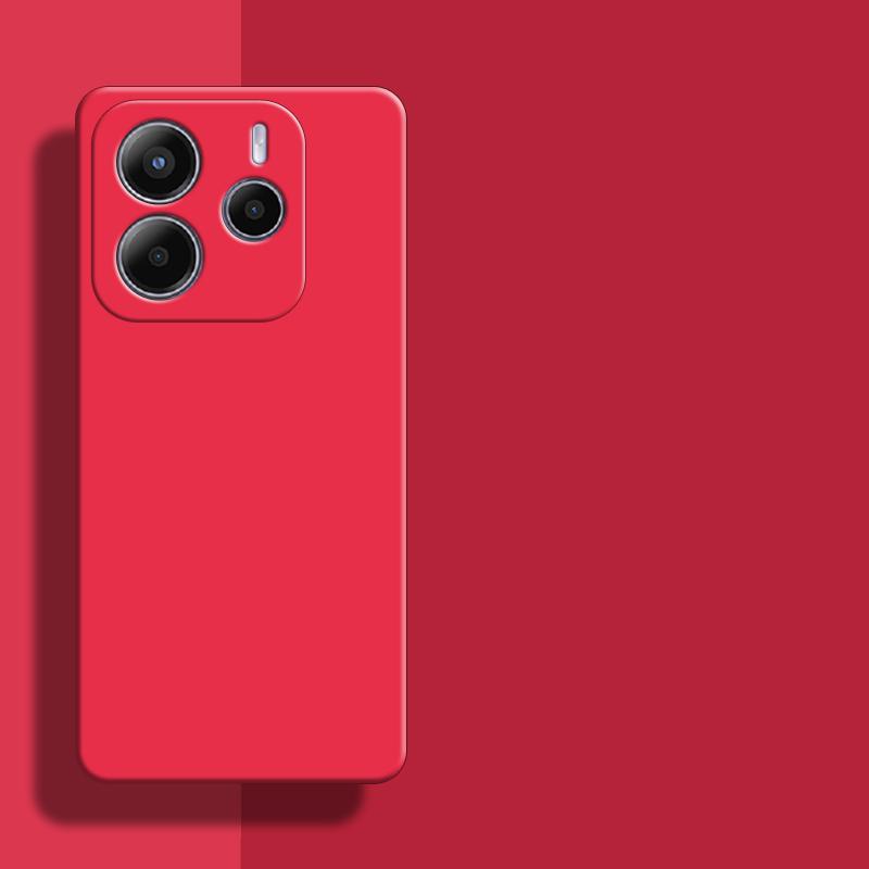 Для чехла Redmi Note 14 Для Redmi Note 14 4G 5G Глобальная крышка Оригинальный жидкий силиконовый каучук Противоударный бампер Для Redmi Note 14