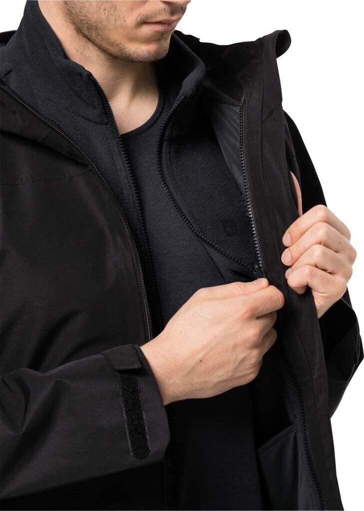 Куртка Jack Wolfskin Waldsteig FZ Vest M черная