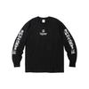 X Blackmeans Футболка с длинным рукавом 'Черно-белая' Мужская SUP-FW23-242
