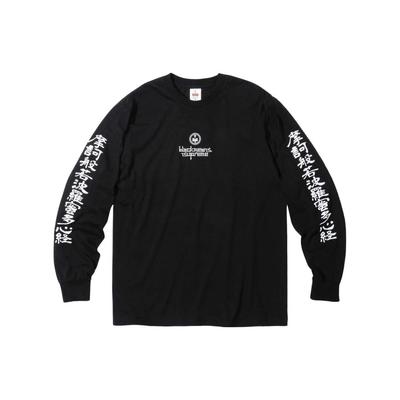 X Blackmeans Футболка с длинным рукавом 'Черно-белая' Мужская SUP-FW23-242