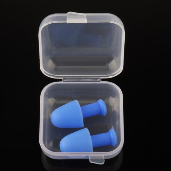 5 Pairs Swimming Earplugs for Adults Reusable Waterproof Silicone Earplugs for Swimming Surfing Snorkeling Showering