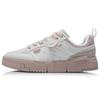 Li Ning Ace Non-Slip Shock Absorbing Wear-Resistant Low-Top Skate Shoes Women Sneakers Pink AGCR236-6