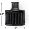 15Mm Fuel Cell Breather/Vent Air Filter 10AN Female Fitting Kit