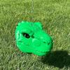 Dinosaur Head Squirrel Feeder, Animal Head Hanging Squirrel Feeders for Outside Funny Garden Outdoor Yard Decor