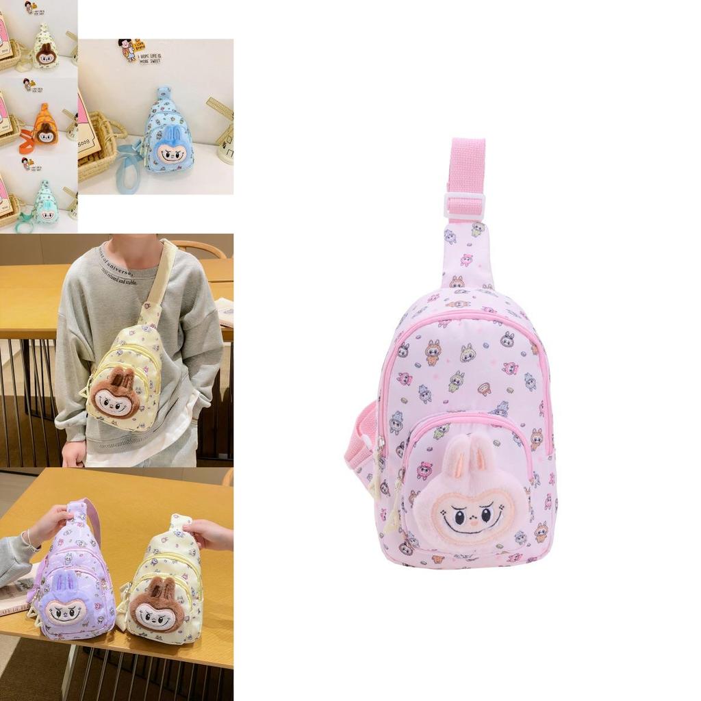 Trendy Cartoon Children's Lightweight Crossbody Bag For Kids In Vibrant Colors