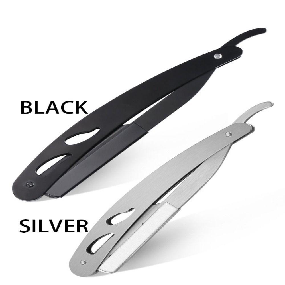 Лезвия из нержавеющей стали, ручная бритва для бритья, парикмахерские инструменты, бритва для волос из нержавеющей стали