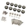 10Pcs 3D Printer Pulley Wheel Set 3D Printer POM Pulley Wheels Plastic Pulley Wheel with Bearing Idler for 3D Printer