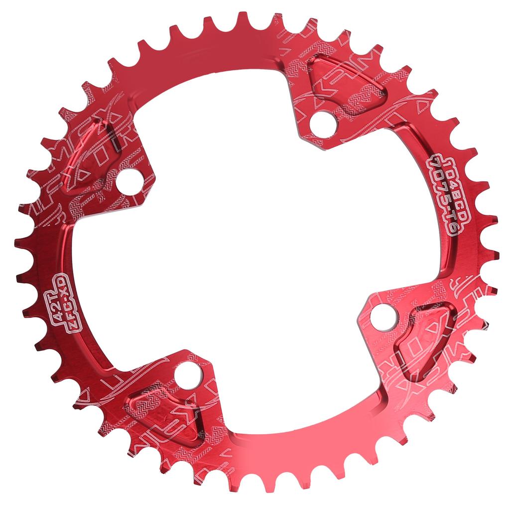 FMFXTR 104BCD Crankset Chainring Aluminum Alloy and Negative 42T Chainring