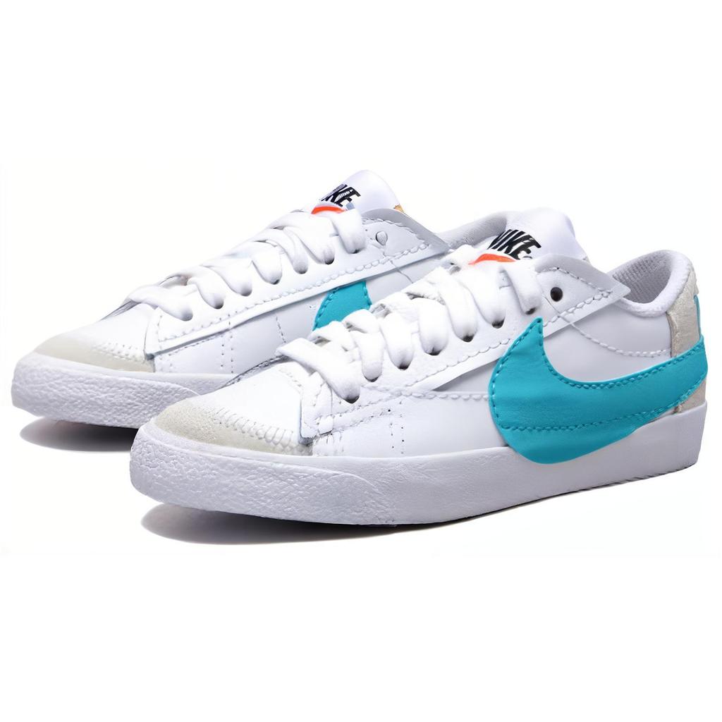 Nike Blazer Low 77 Jumbo White/Summit White/Team Orange/Dusty Cactus Women Sneakers DQ1470-107