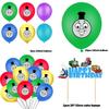 Festive Thomas Theme Birthday Party Supplies For Kids With Balloons And Banner