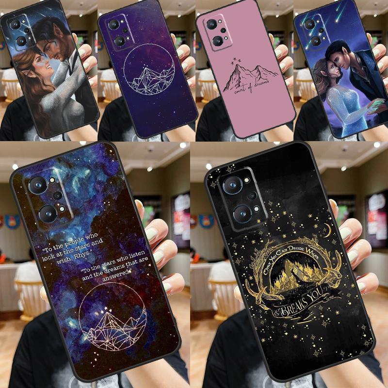 Чехол A Court Of Mist And Fury для Realme 11 12 Pro Plus 10 9 GT5 GT Neo 6 C25s C21Y C30 C31 C33 C35 C51 C53 C55 C67