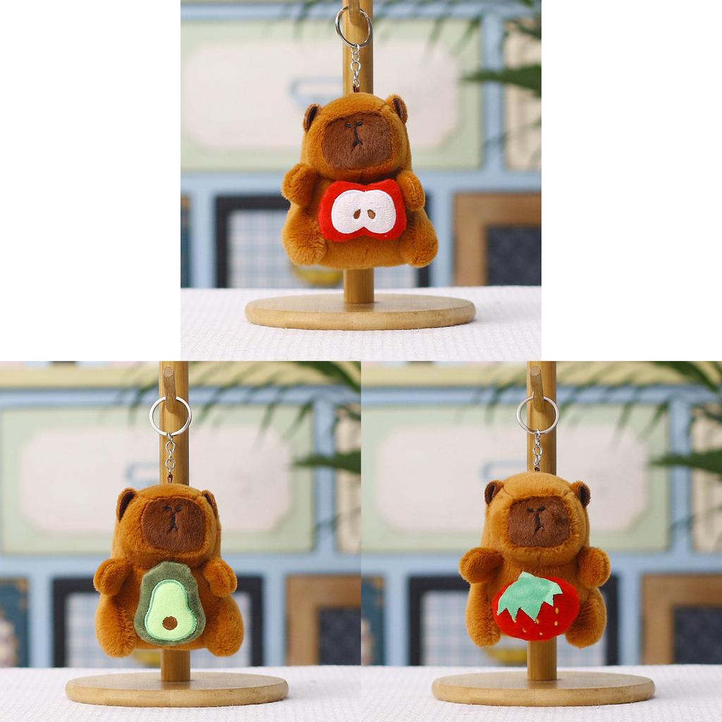 Плюшевая игрушка-подвеска для морской свинки из короткого плюша, для подарков и декора