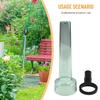 1pcs Rain Gauge Garden Outdoor Rain Meter Light Weight