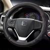 Чехлы на руль из углеродного волокна 38 см для Honda Accord City Fit Brio CRV HRV XRV Mobilio Odyssey, аксессуары