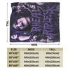 Warm Soft Blanket Airplane Travel Rhea Ripley  Bedding Throws  Flannel Bedspread For Bedroom Novelty Sofa Bed Cover