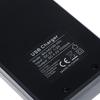 Зарядное устройство на 3 слота для литий-ионных аккумуляторов 18650 USB-адаптер Зарядное устройство для перезаряжаемых литий-ионных аккумуляторов 18650