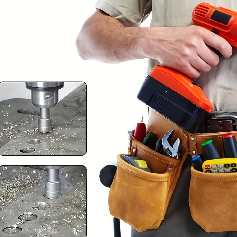 Durable Design High-Speed Steel Hole Opener Carbide Tip Hole Opener Wood Working