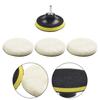 5Pcs Polishing Pads 4Inch Buffing For Car Polisher Drill New High Quality