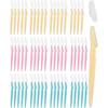 MoHern Dermaplane Razor, 60 Pcs Face Razors for Women and Men, Multipurpose Eyebrow Razor, Dermaplaning Tool for Face Multi-Colo