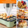 Chakkiri Takoyaki Tool with Stand, Pancake Batter Dispenser, Stainless Steel, for Commercial and Home Use