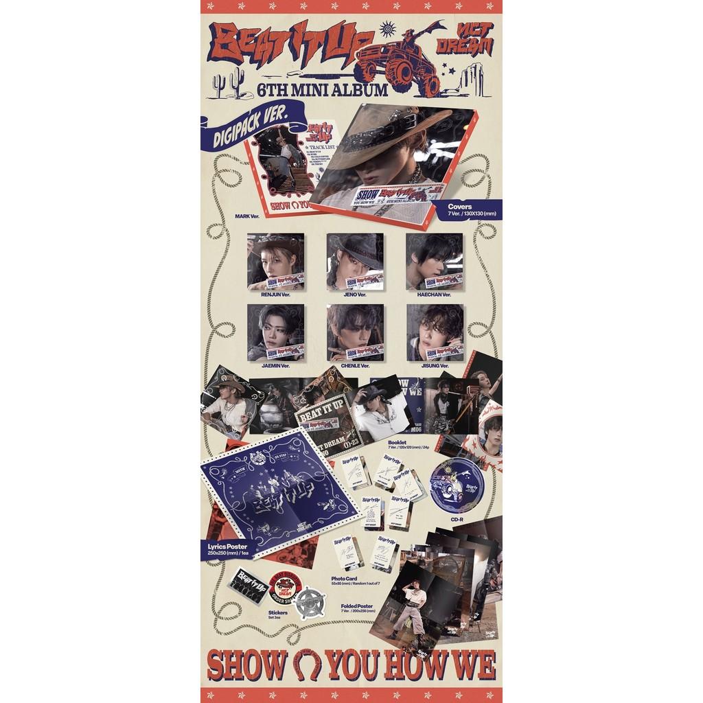 [В НАЛИЧИИ] NCT DRREAM - 6-Й МИНИ-АЛЬБОМ BEAT IT UP ВЕРСИЯ ДИДЖИПАК