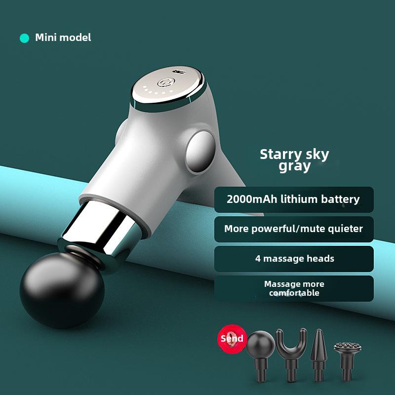 Мини ЖК-портативный массажер для мышц для здоровья и фитнеса