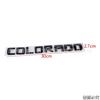 1Pc Colorado customization stickers Chevrolet pickup truck decals ABS rear cargo compartment lettering stickers.