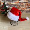 Santa Hat Long Xmas Velvet Santa Hat Winter Warm Costume Christmas Party