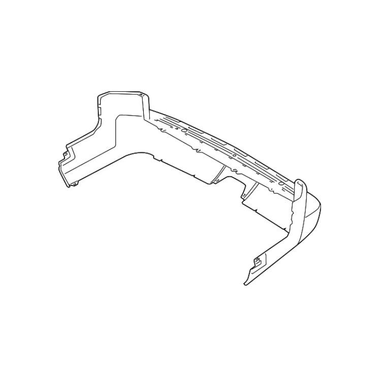 LR015463 Накладка заднего бампера для Land Rover Discovery 4