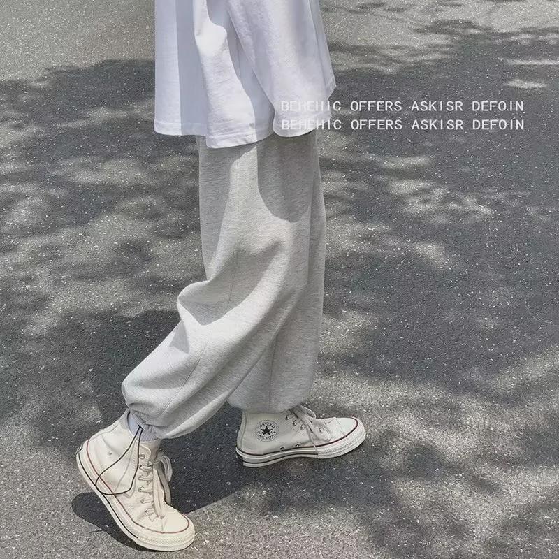 Мужские модные серые зимние спортивные штаны и леггинсы в американском стиле